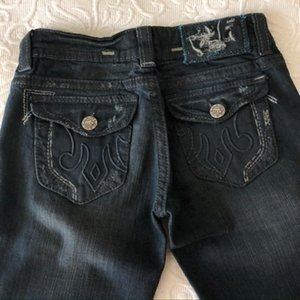 MEK Munich Jeans Worn 1x Size 24 Low Rise